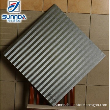 Decorative Metallic Ceramics Mental Finish Rustic Porcelain Floor Tile for Hotel Home Hall